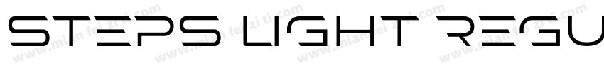 STEPS LIGHT Regular字体转换